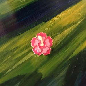 🧷3/$10🧷Hibiscus Flower Enamel Pin